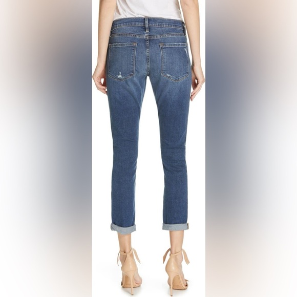 Frame Jeans Le Garçon in Azure Boyfriend Size 25 - Picture 2 of 8